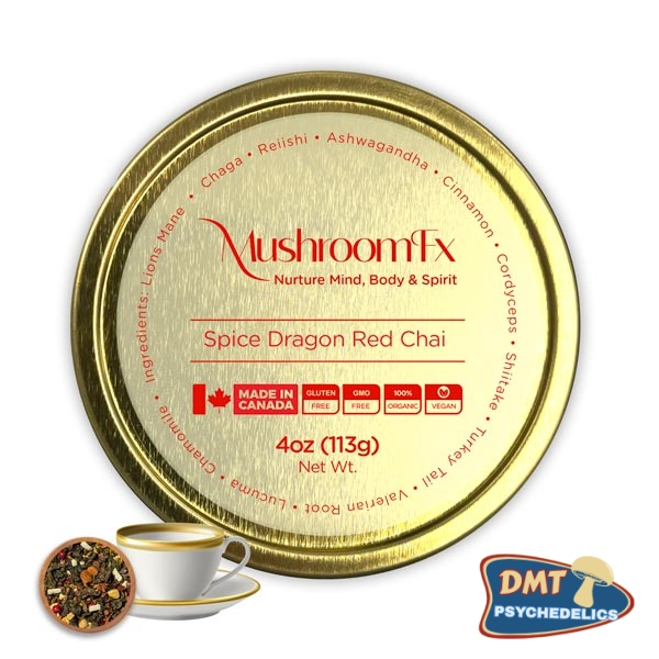 Spice Dragon Red Tea – 7 Mushrooms – MushroomFx – 20 Servings